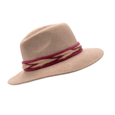 Sombrero Topo Ala Ancha Trenza