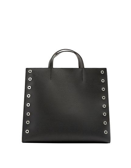 Shopper Negro Tachas