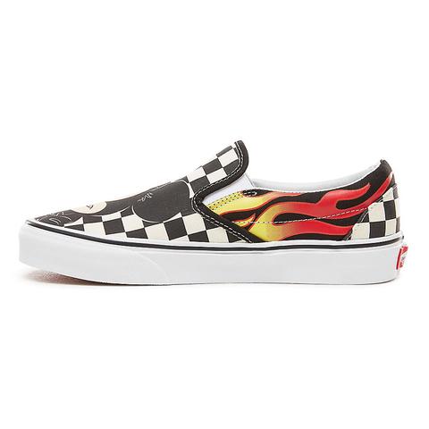 mickey and minnie flame vans
