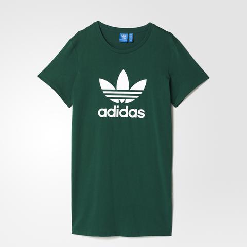 Tee Dress Trefoil - Verde Adidas | Adidas Italia