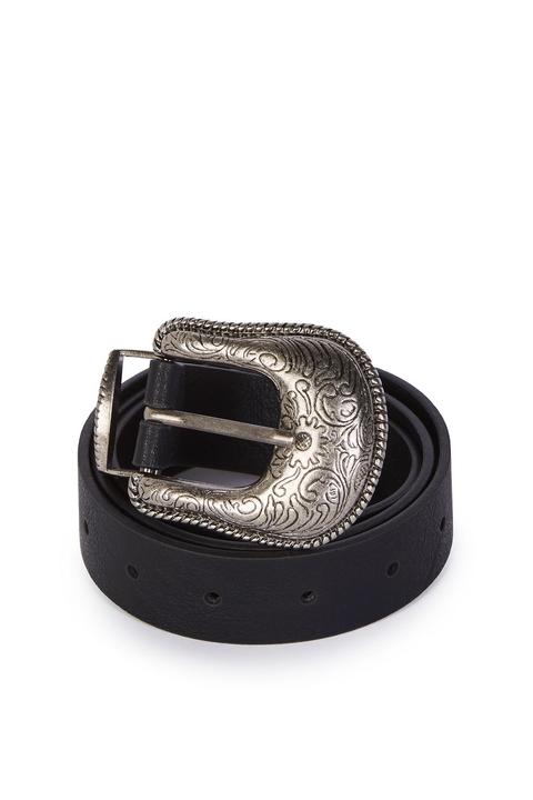 Wayne Pu Western Buckle Belt