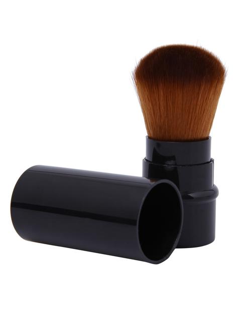 Black Retractable Blush Makeup Brush