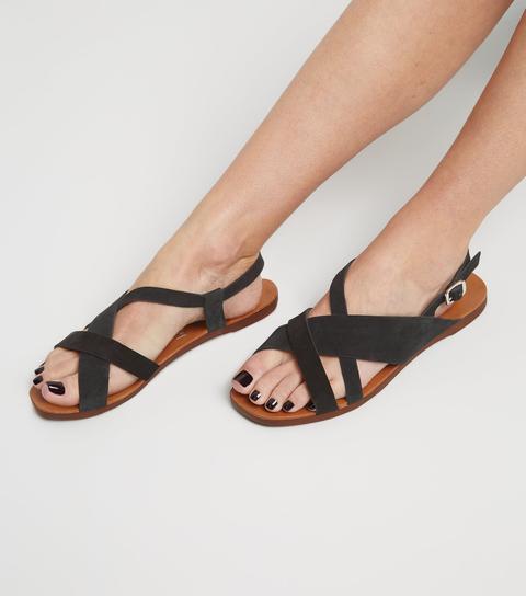 new look suede sandals