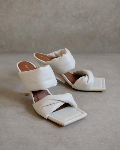 Twist Strap Off White