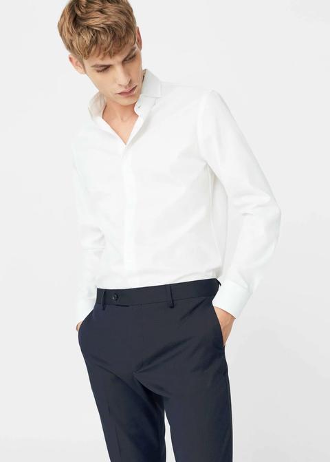 Camisa Tailored Slim-fit Algodón