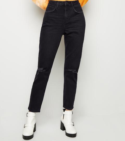 new look tori jeans black