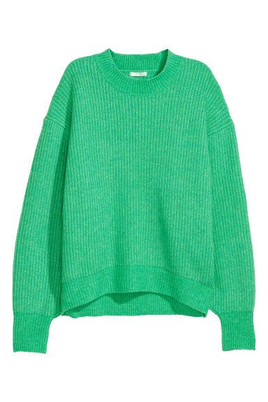 Pullover In Maglia A Coste