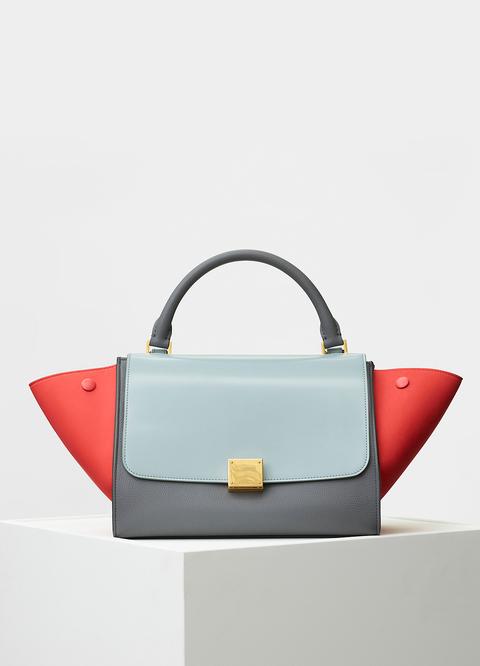 Small Trapeze Handbag In Cloud Baby Grained Calfskin