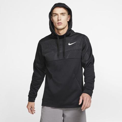 Nike Therma Men's Fleece Pullover Training - Black Nike en 21