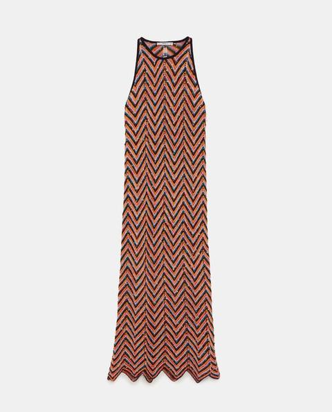 Vestito Lungo Multicolore