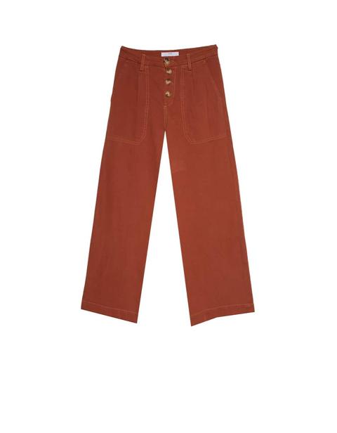 Pantalón Culotte Botones