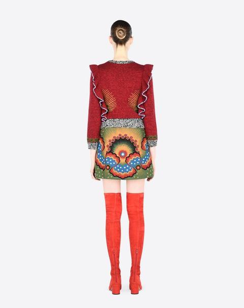 Mouliné Embroidered Sweater