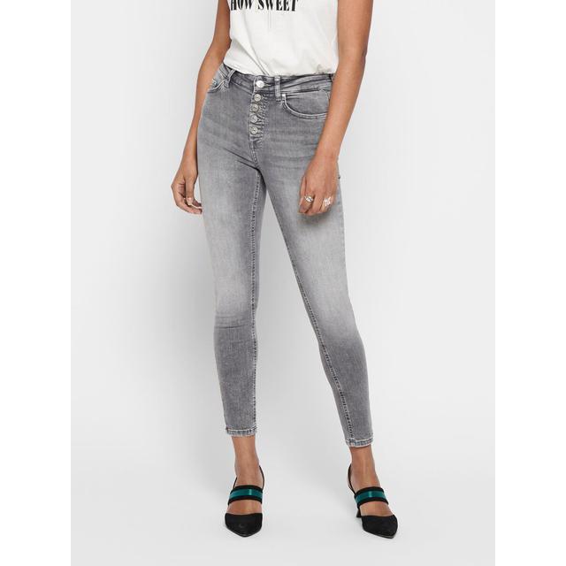 onlblush hw button skinny fit jeans