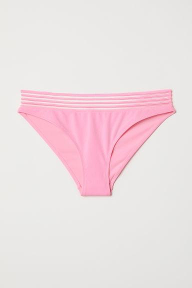 H & M - Slip Bikini Sgambati - Rosa