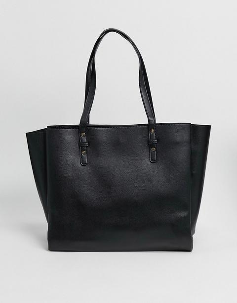 Bolso Shopper Negro De Pimkie