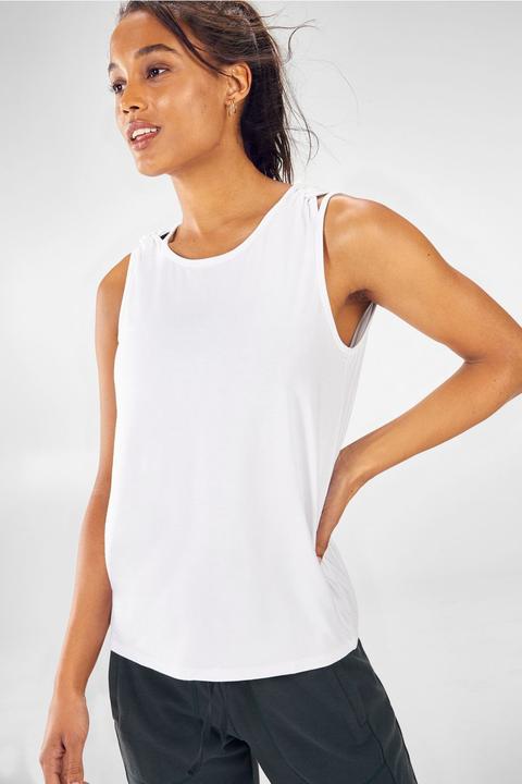 Madeline Shoulder Twist Tank