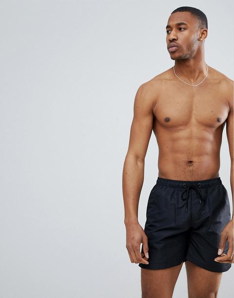 Shorts De Baño Negros De Nicce