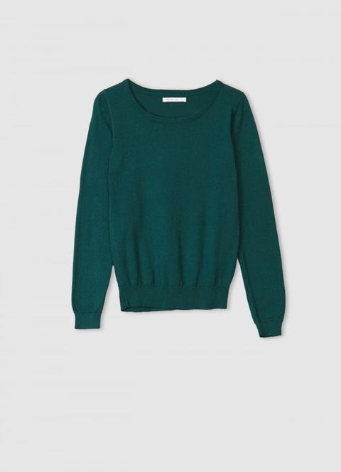 Pullover Basic In Maglia