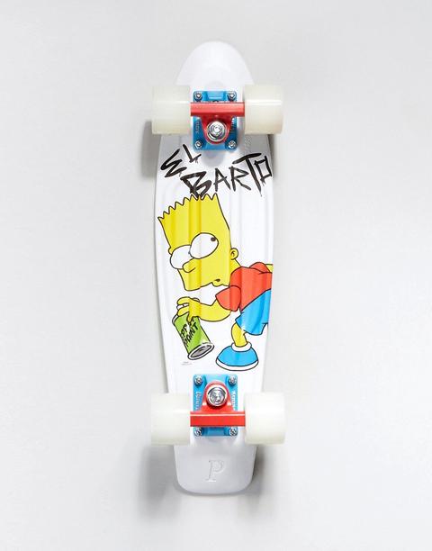 Tabla De Skate Con Diseño De Bart De Penny X The Simpsons - 22 Pulgadas