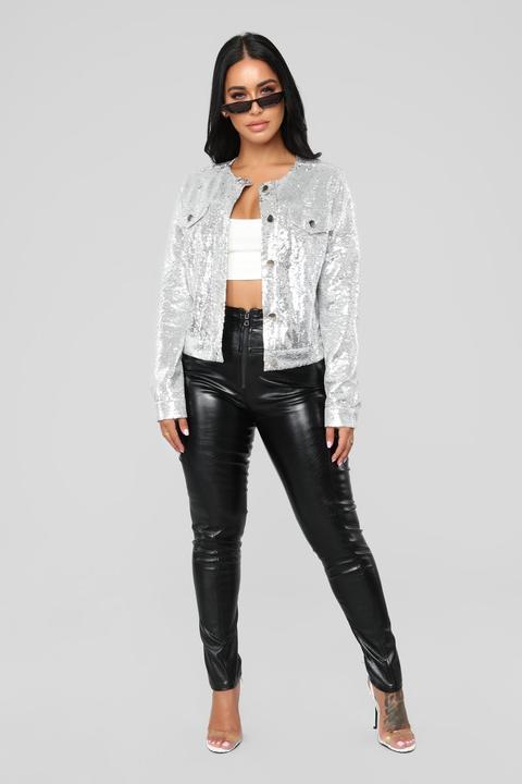 Bad Reputation Faux Leather Pants - Black