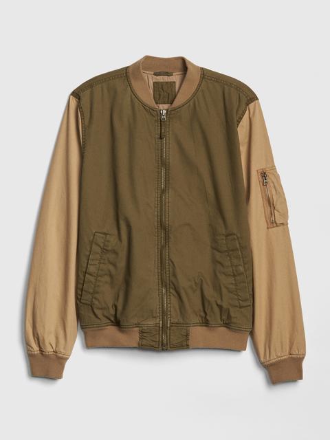 gap lightweight bomber jacket