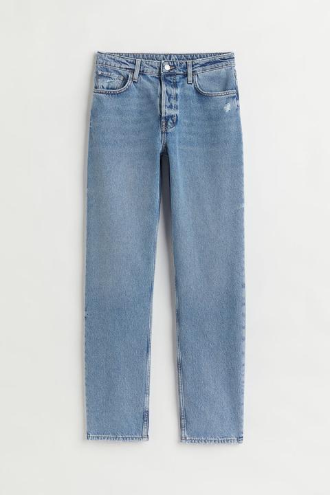 90s Boyfriend Jeans - Azul