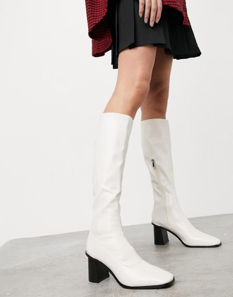 Raid - Lennyo - Bottes Imitation Cuir - Blanc