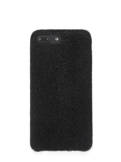 Cover Per Iphone Con Rivestimento In Pelliccia Sintetica
