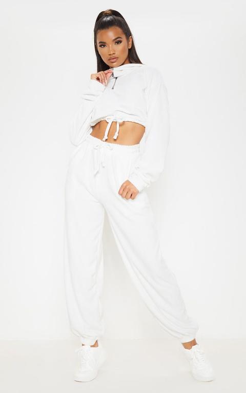 Cream Mix & Match Oversized Jogger