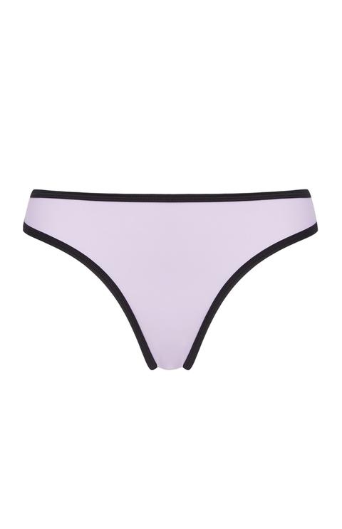 Slip Bikini A Blocchi Di Colore