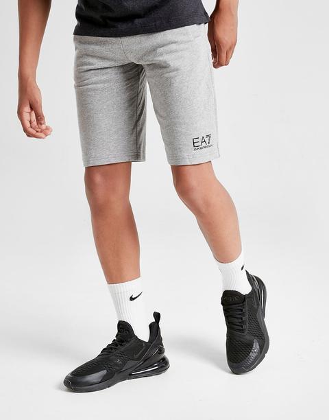 grey armani shorts