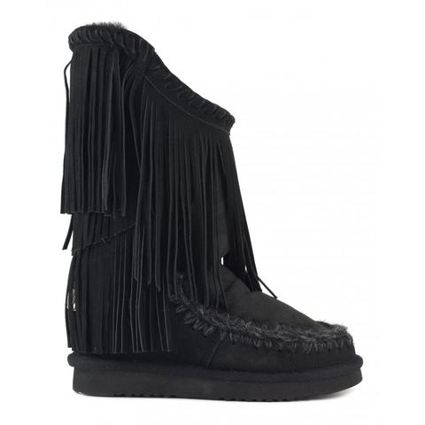 Inner Wedge Tall Double Fringes