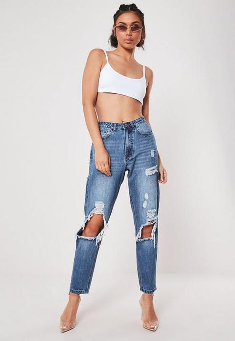open ripped jeans