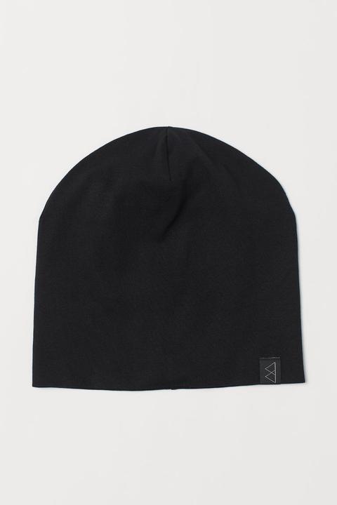 Gorro De Punto - Negro