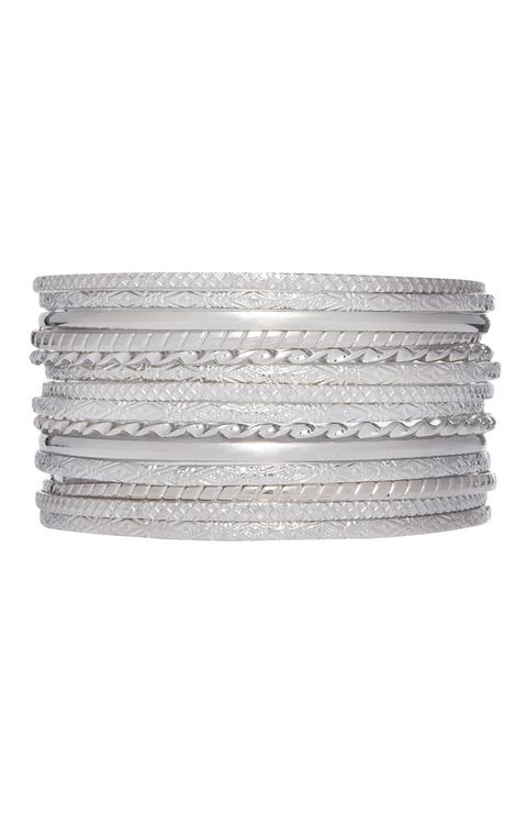 14 Bracciali Rigidi Impilabili