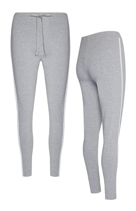 Grey Side Stripe Joggers