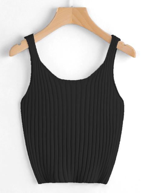 Ribbed Knit Tank Top