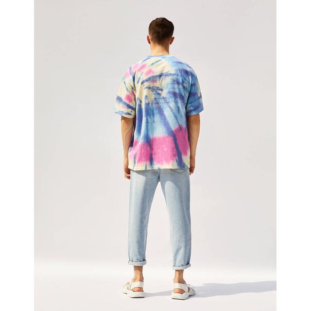 camiseta tie dye bershka