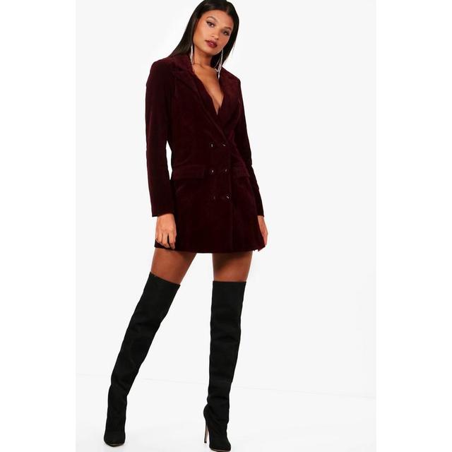 boohoo tuxedo dress