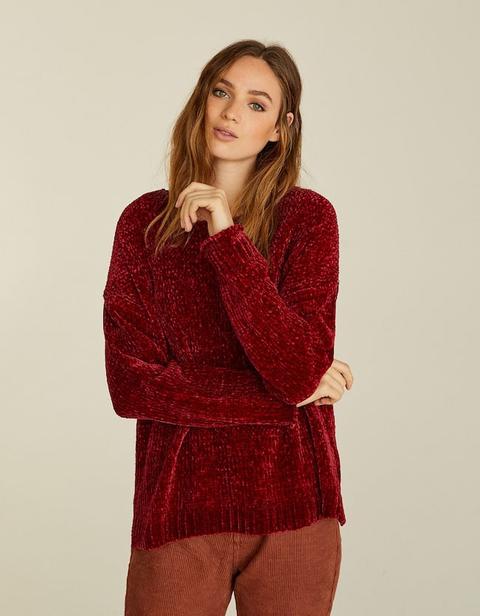 Pullover Ciniglia Rosso