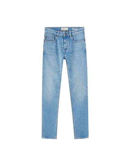 Jeans Slim Comfort Fit Azul Claro