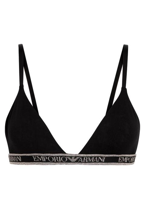 Emporio Armani Bra Reggiseno A Triangolo Black