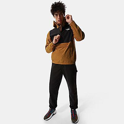 men's packable waterproof fanorak jacket