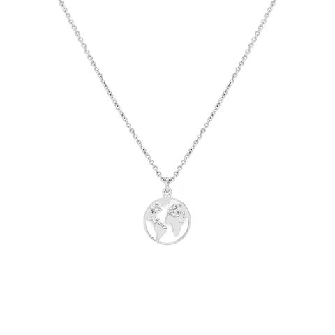 World Necklace Silver