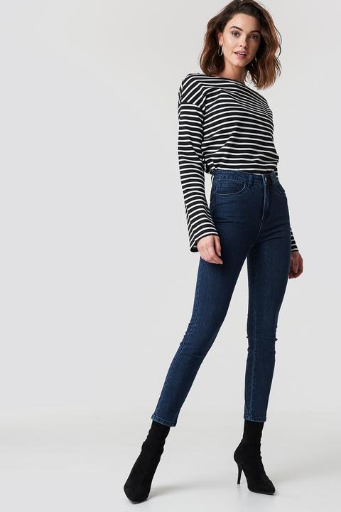 Highwaist Skinny Jeans Blau