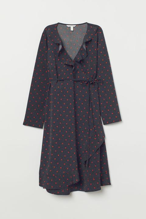 Mama Vestido Cruzado - Negro