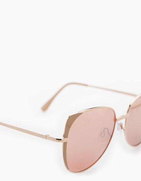 Gafas Metal Rosa