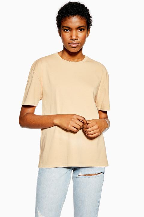 Womens Stone Nibble T-shirt - Stone, Stone