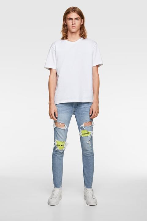 Jeans Toppe Fluo