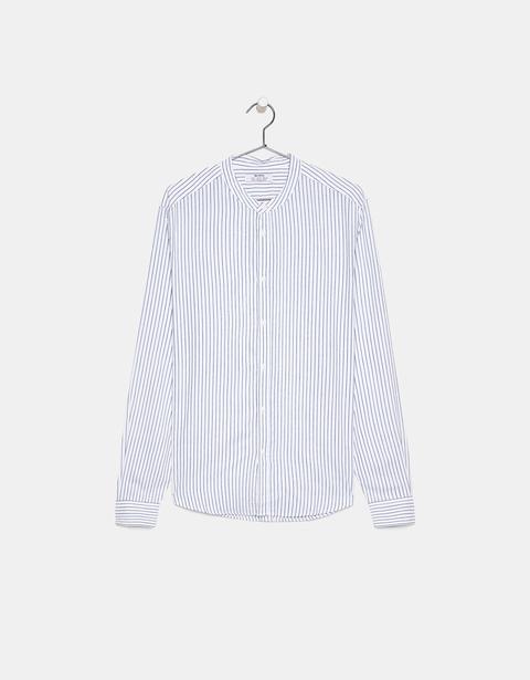 Camicia Con Collo Alla Coreana